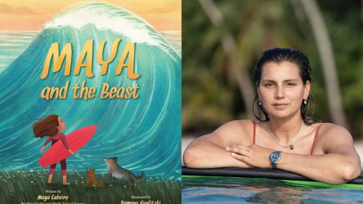 Surfer Maya Gabeira has book deal with children's publisher