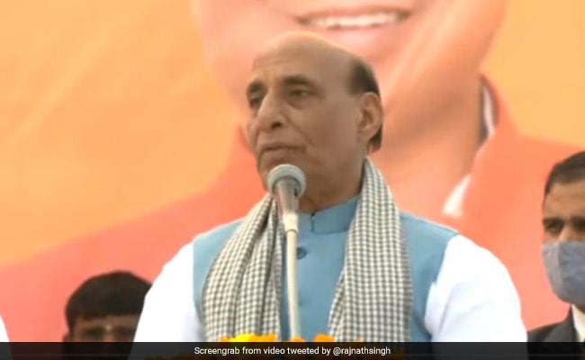 Goddess Lakshmi Visits People On Lotus: Rajnath Singh