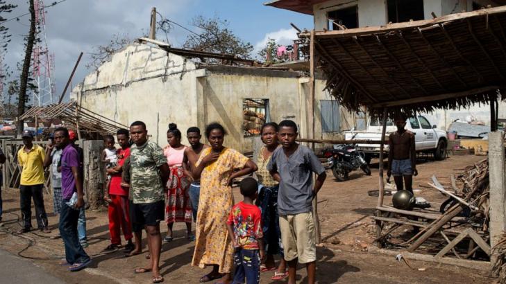 Roofs ripped off houses as another cyclone hits Madagascar