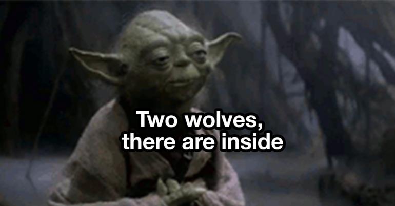 Inside you, there are two wolves… (28 Photos)