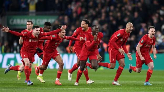 Chelsea 0-0 Liverpool: Reds win Carabao Cup final on penalties
