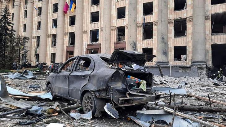 'Undisguised terror': Russia's Kharkiv strike chills Ukraine