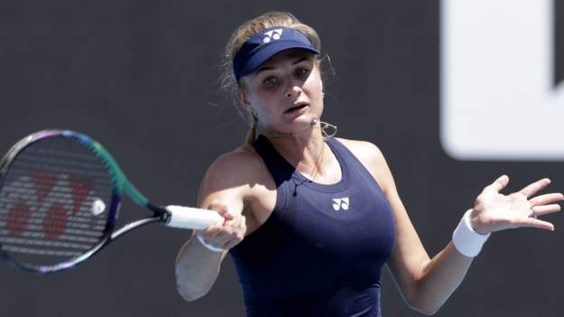 Dayana Yastremska: Ukrainian into Lyon Open final a week after fleeing Russian bombings