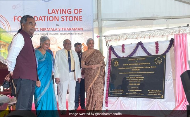 Nirmala Sitharaman's Dream Project, A Planetarium, Takes Off In Mysuru