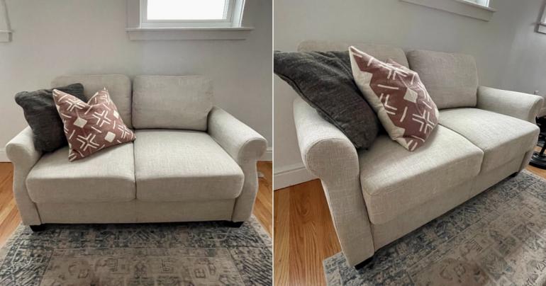 I Bought This $336 Couch From Amazon, and I'm Impressed With Its Quality