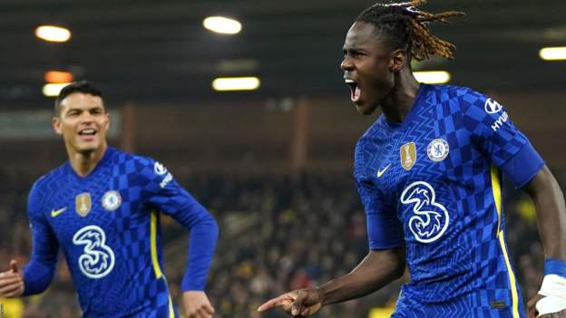 Norwich City 1-3 Chelsea: Blues strengthen their grip on third spot