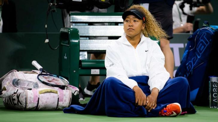 Naomi Osaka addresses crowd after being heckled: 'I'm trying not to cry'