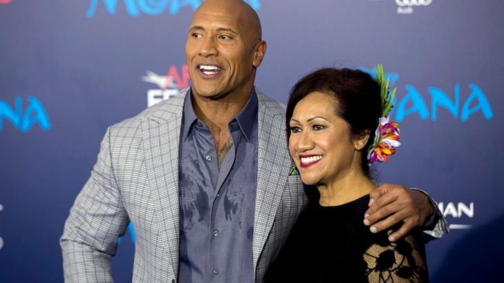 Dwayne Johnson credits females in his life for shaping him