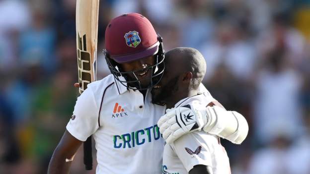 England in West Indies: Centuries from Kraigg Brathwaite and Jermaine Blackwood blunt England in Barbados