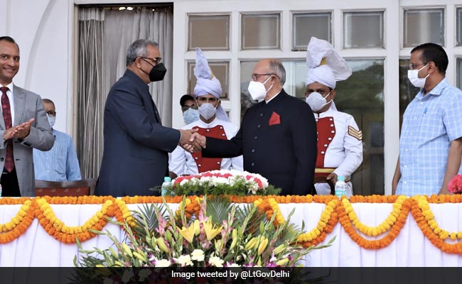 Retired Judge Harish Chandra Mishra Sworn In As Delhi Lokayukta