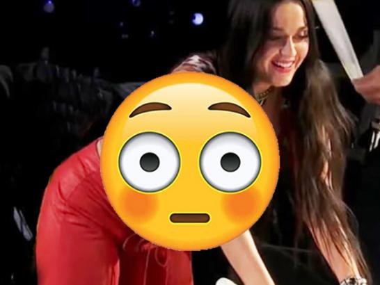 Katy Perry rips her pants open on American Idol and the memes rip her a new one