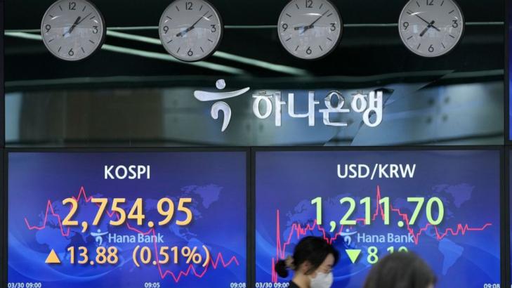 Asian stocks rise as Ukraine peace talks appear to progress