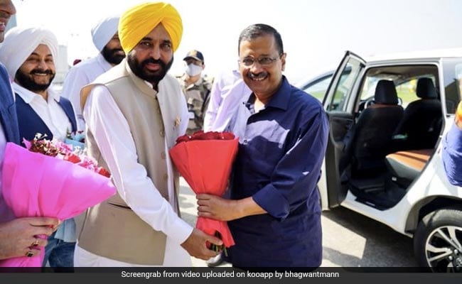 AAP Focus On Gujarat Next, Arvind Kejriwal, Bhagwant Mann In Ahmedabad