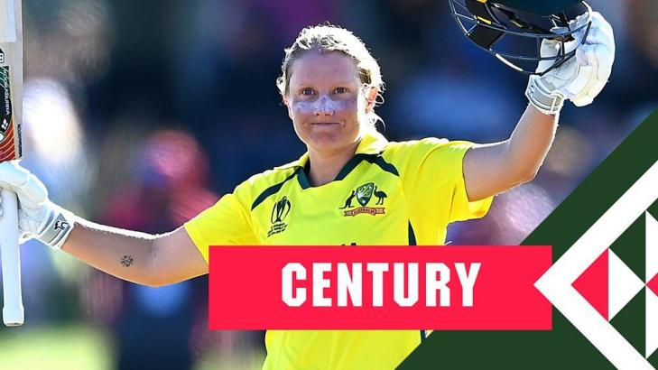 Women's World Cup final: Watch the best of Healy's century against England