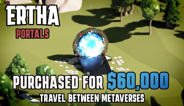 Ertha’s Inter-Metaverse Portal NFTs Bought for $60K