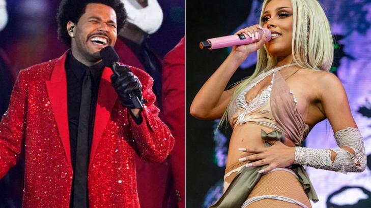 The Weeknd, Doja Cat lead artists at Billboard Music Awards