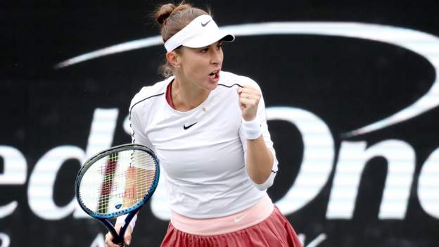 WTA Charleston: Belinda Bencic beats Ons Jabeur to claim title