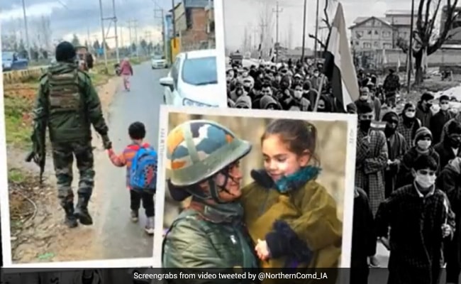 "Together Against Terrorism": Indian Army's Message To Kashmiris