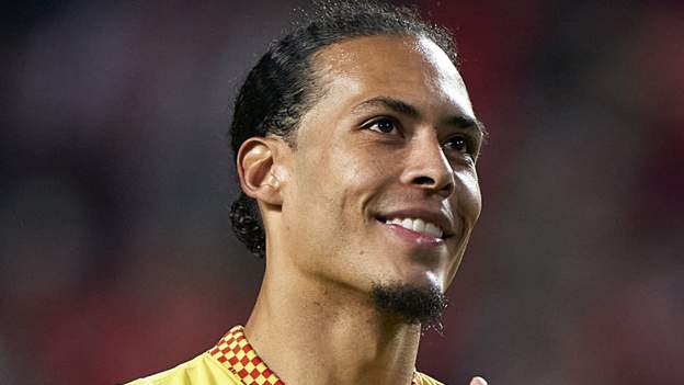 Liverpool: Virgil van Dijk says 'almost impossible' quadruple would be 'dream'