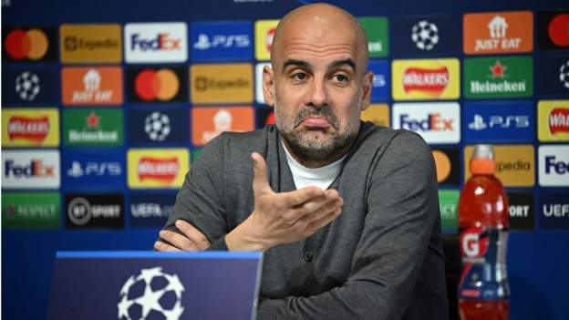 Manchester City v Real Madrid: Pep Guardiola says City need 'two exceptional games' to reach Champions League final