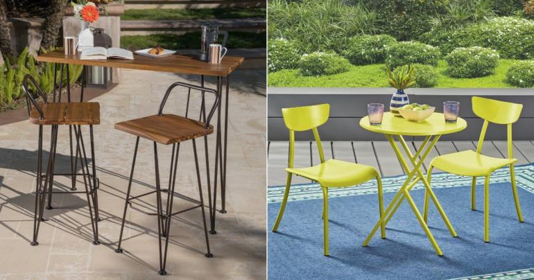 12 Affordable Patio Table Sets From Target For Small Spaces