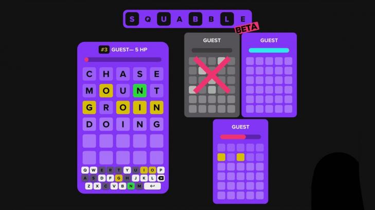 Squabble Lets You Beat Other People at Wordle in Real Time
