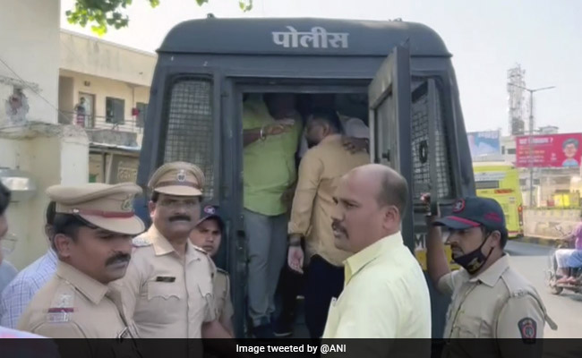 Raj Thackeray Party Workers Detained Outside His Mumbai Home