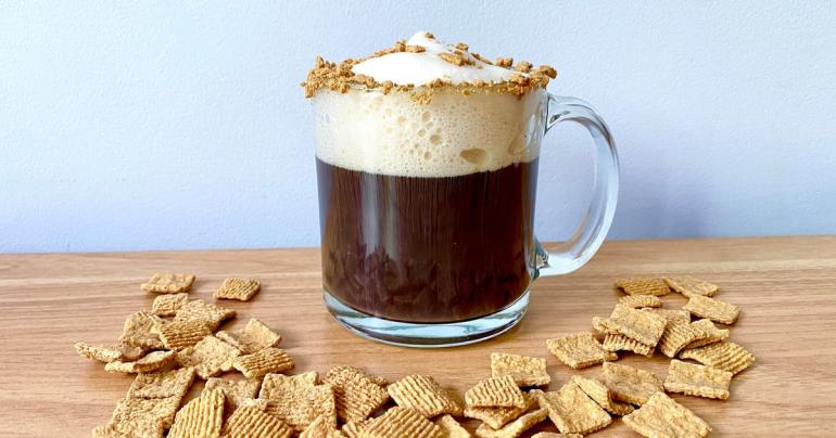 This Frothed Cereal Milk Recipe Will Transform Your Morning Coffee