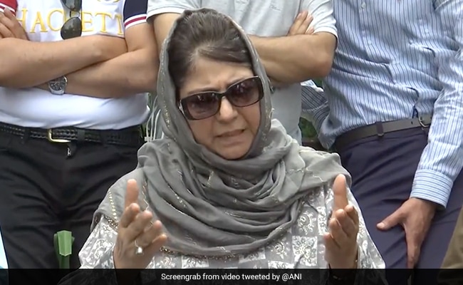 "They (BJP) Are After All Our Mosques": Mehbooba Mufti On Gyanvapi Case