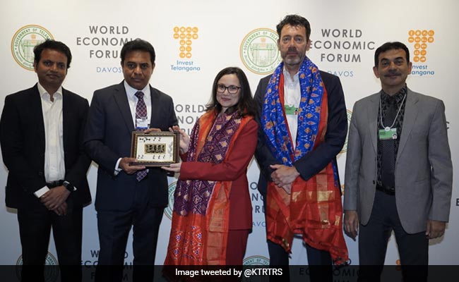 Telangana Attracts Huge Investments On Day 1 Of World Economic Forum
