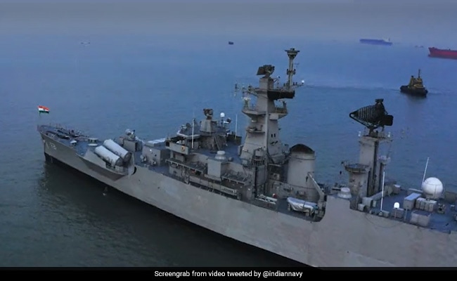 Navy Decommissions Missile Frigate INS Gomati After 34 Years Of Service