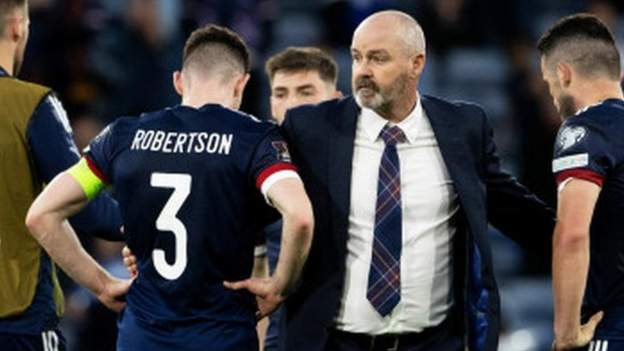 Scotland 1-3 Ukraine: Steve Clarke says 'work in progress' side must suffer together