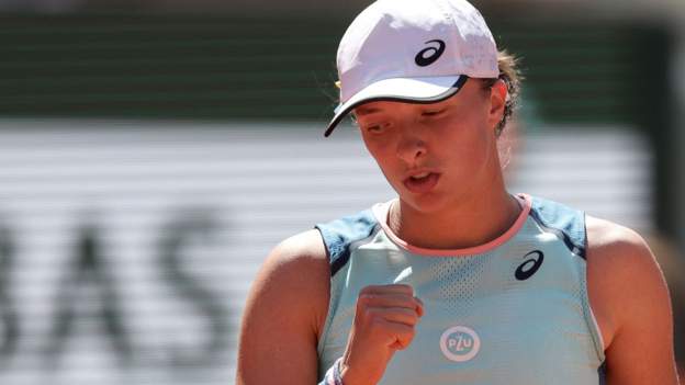 French Open: Iga Swiatek beats Daria Kasatkina to reach final