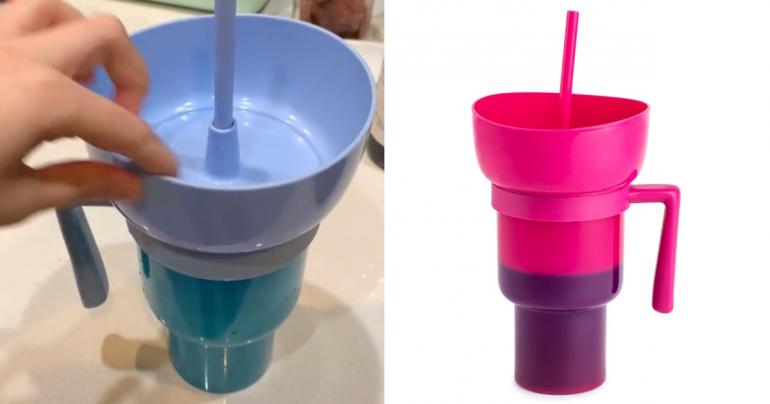This TikTok-Famous Tumbler With a Built-In Bowl Is Only $5 at Walmart