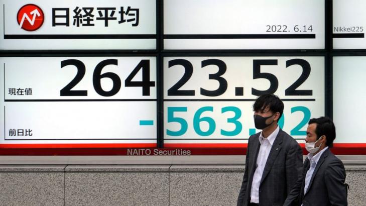 Asian benchmarks decline after bear market hits Wall Street