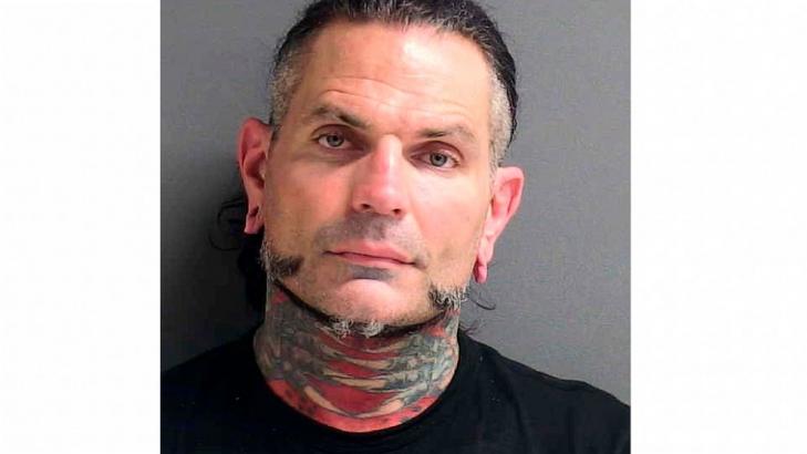 Pro wrestler Jeff Hardy facing DUI, other charges in Florida