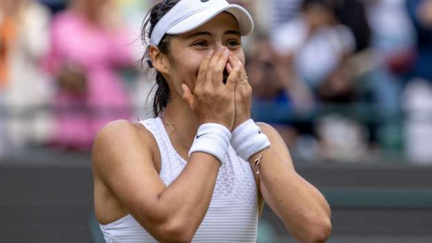 Emma Raducanu at Wimbledon: There will be 'huge expectation' but 'let's give her time'