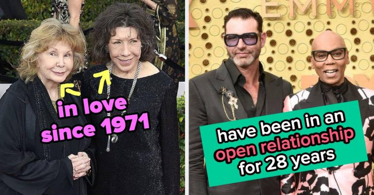 11 Famous LGBTQ+ Couples Who Have Been Together For 15+ Years