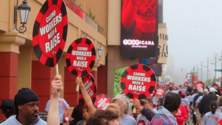 Friday strike deadline looms for 4 Atlantic City casinos