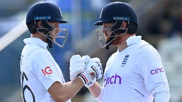 England v India: Joe Root & Jonny Bairstow leading chase for hosts at Edgbaston