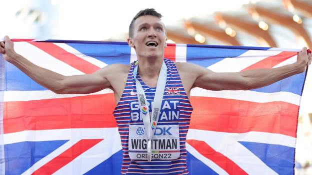 World Athletics Championships: Britain's Jake Wightman wins 1500m gold