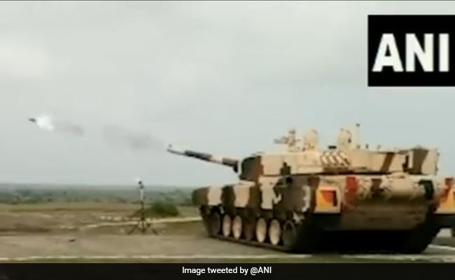 India Successfully Test Fires Indigenous Laser-Guided Anti Tank Missiles