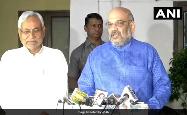 "Amit Shah Did Speak To Nitish Kumar" To Save Alliance: BJP Leader To NDTV