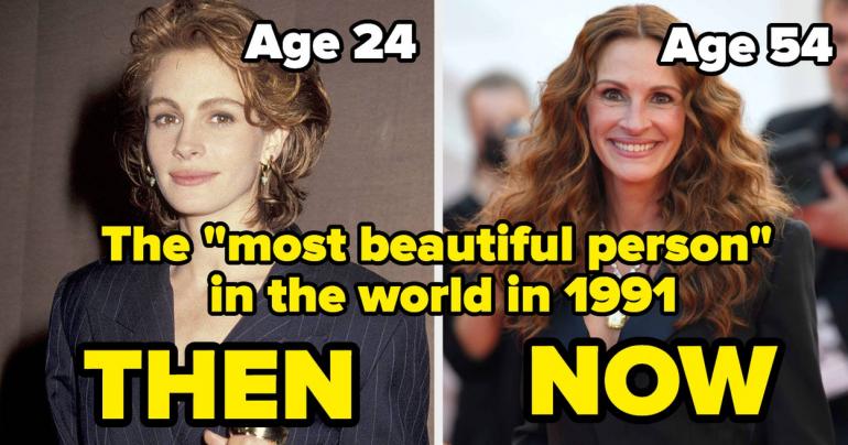 Here's Who The "Most Beautiful Person" In The World Was For The Last 30 Years, And What They Look Like Today