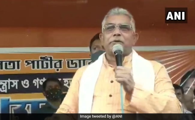 "Trinamool's Sougata Roy Will Be Beaten Up For...": BJP's Dilip Ghosh