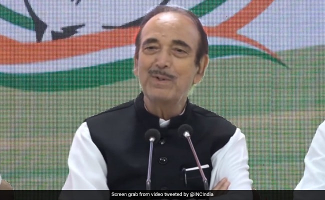 "Divine Knowledge Has Dawned Upon Him": Congress Disses Ghulam Nabi Azad