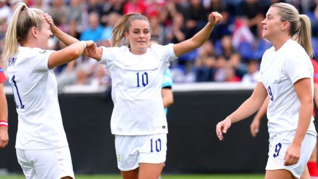 Austria 0-2 England: Alessia Russo and Nikita Parris send Lionesses to World Cup