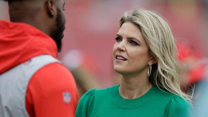 NBC's Melissa Stark back on sideline, 1st time in 20 years