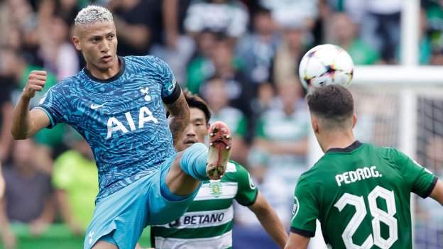 Sporting Lisbon 2-0 Tottenham: Antonio Conte's side lose for first time this season