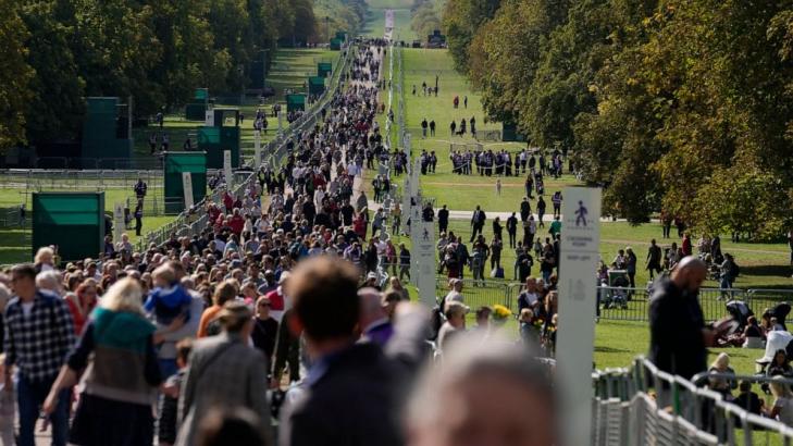 By the numbers: Facts and figures about the queen's funeral